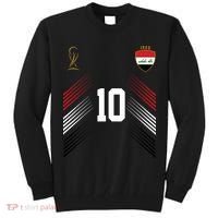 Iraq Flag Iraqi Soccer Jersey Pride Fan Gear Tall Sweatshirt thumb 0
