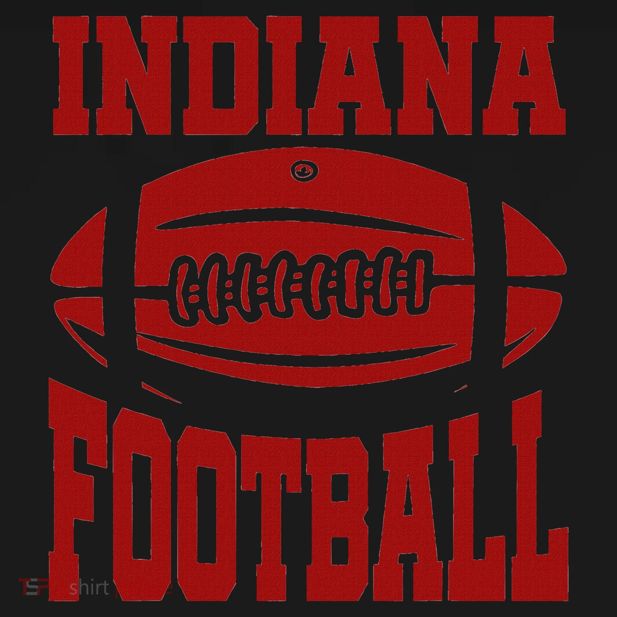 Indiana Football Button
