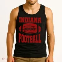 Indiana Football Tank Top thumb 3