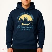 It's Fine I'm Fine Everything Is Fine Hoodie thumb 2