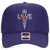 I Fell In Love With The Man Who Died For Me Jesus Hat thumb 0
