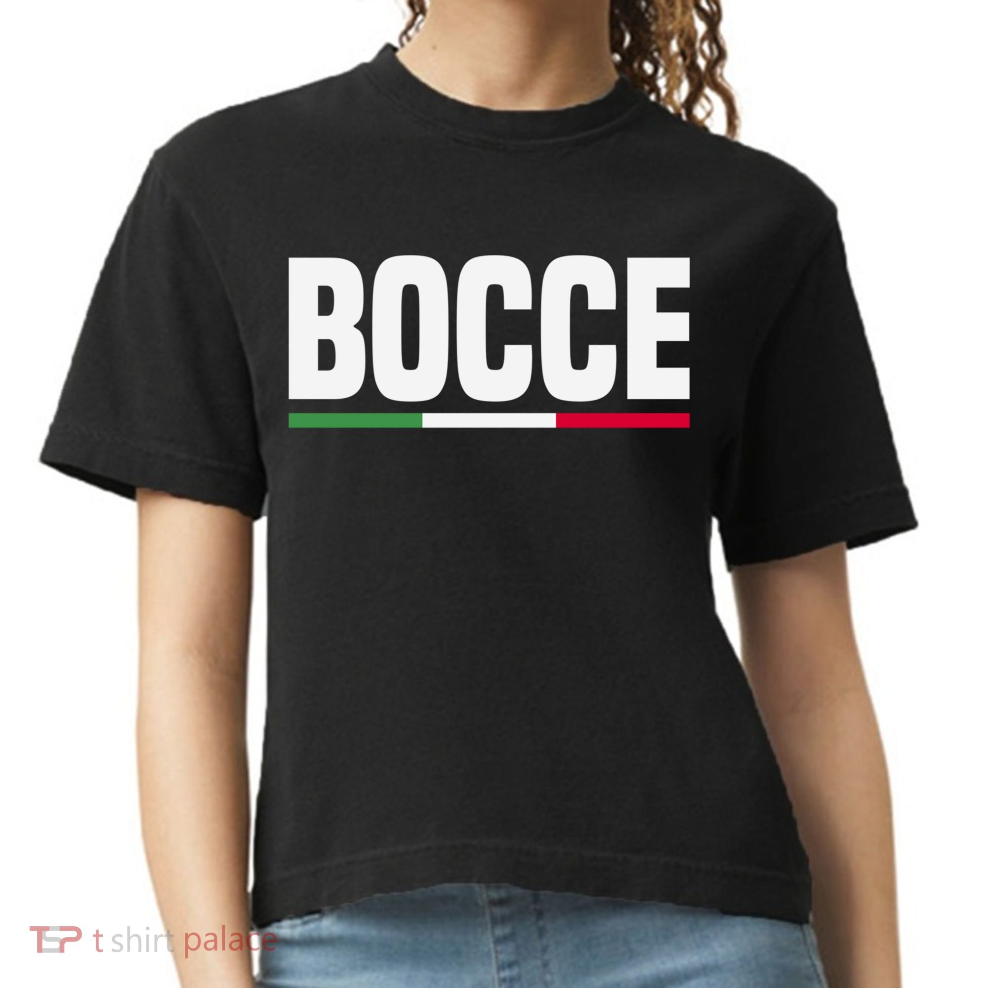 Italy Flag Italian Bocce Ball Player Meaningful Gift Comfort Colors Boxy T-Shirt