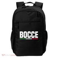 Italy Flag Italian Bocce Ball Player Meaningful Gift Backpack thumb 0