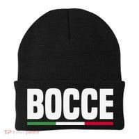 Italy Flag Italian Bocce Ball Player Meaningful Gift Beanie thumb 0