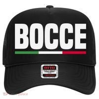 Italy Flag Italian Bocce Ball Player Meaningful Gift Hat thumb 0