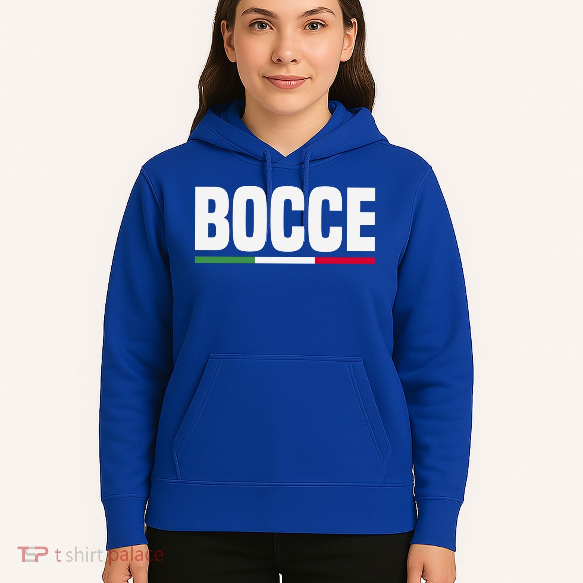 Italy Flag Italian Bocce Ball Player Meaningful Gift Hoodie