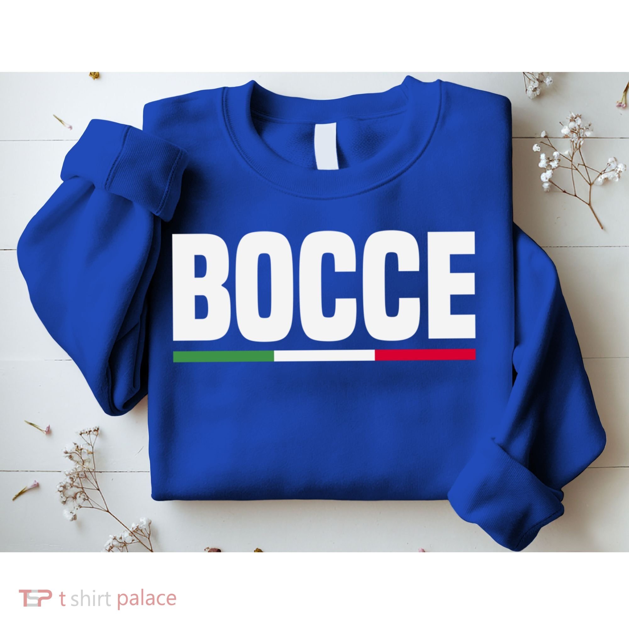 Italy Flag Italian Bocce Ball Player Meaningful Gift Sweatshirt