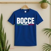 Italy Flag Italian Bocce Ball Player Meaningful Gift T-Shirt thumb 2