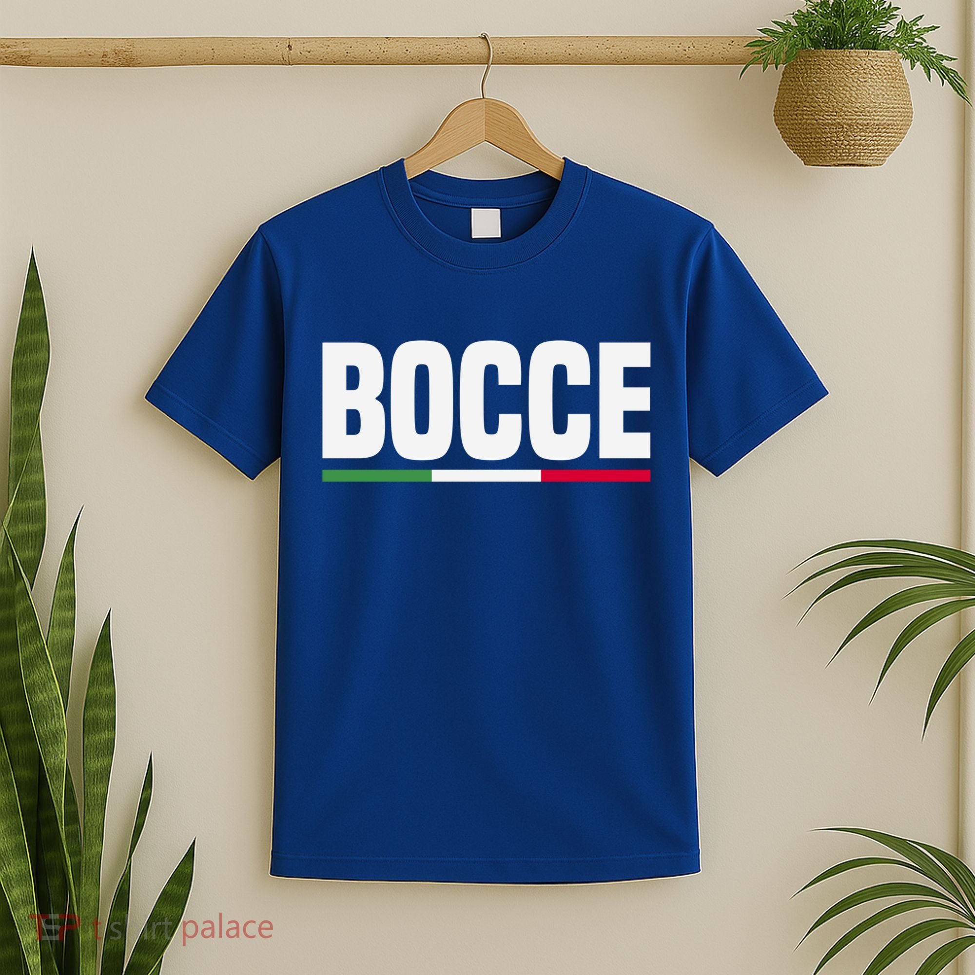 Italy Flag Italian Bocce Ball Player Meaningful Gift T-Shirt