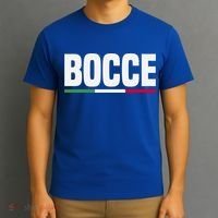 Italy Flag Italian Bocce Ball Player Meaningful Gift T-Shirt thumb 3