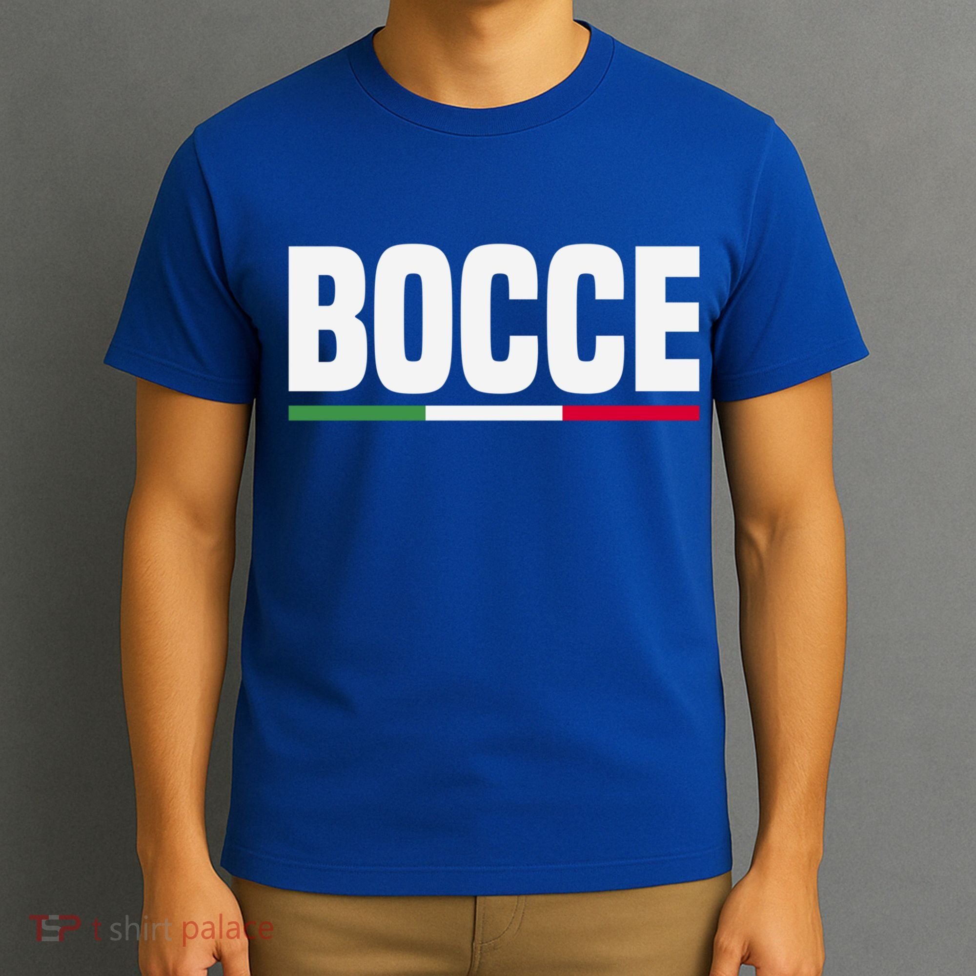 Italy Flag Italian Bocce Ball Player Meaningful Gift T-Shirt
