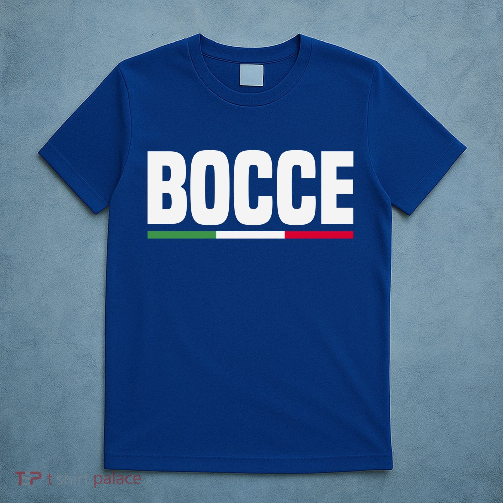 Italy Flag Italian Bocce Ball Player Meaningful Gift T-Shirt
