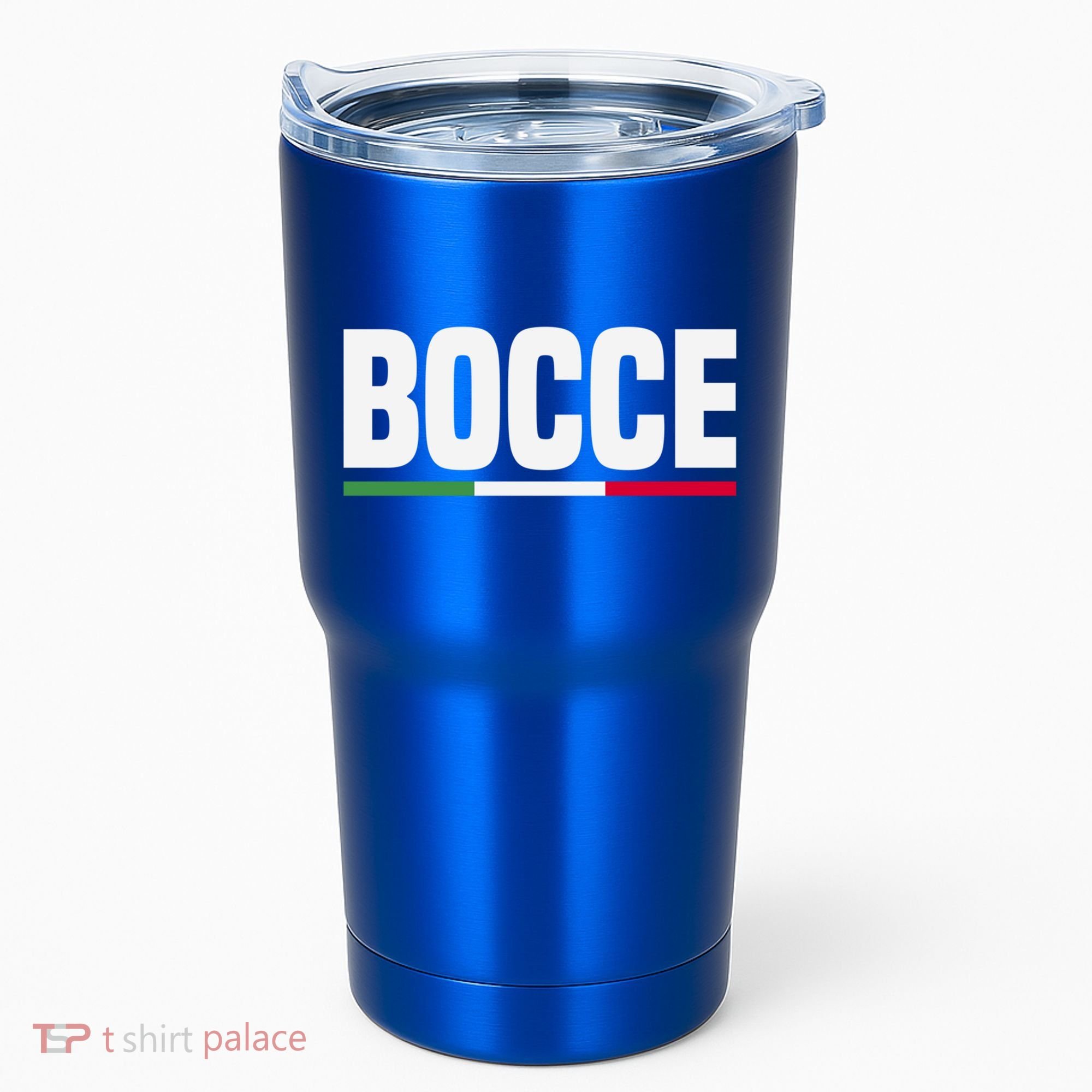 Italy Flag Italian Bocce Ball Player Meaningful Gift Tumbler