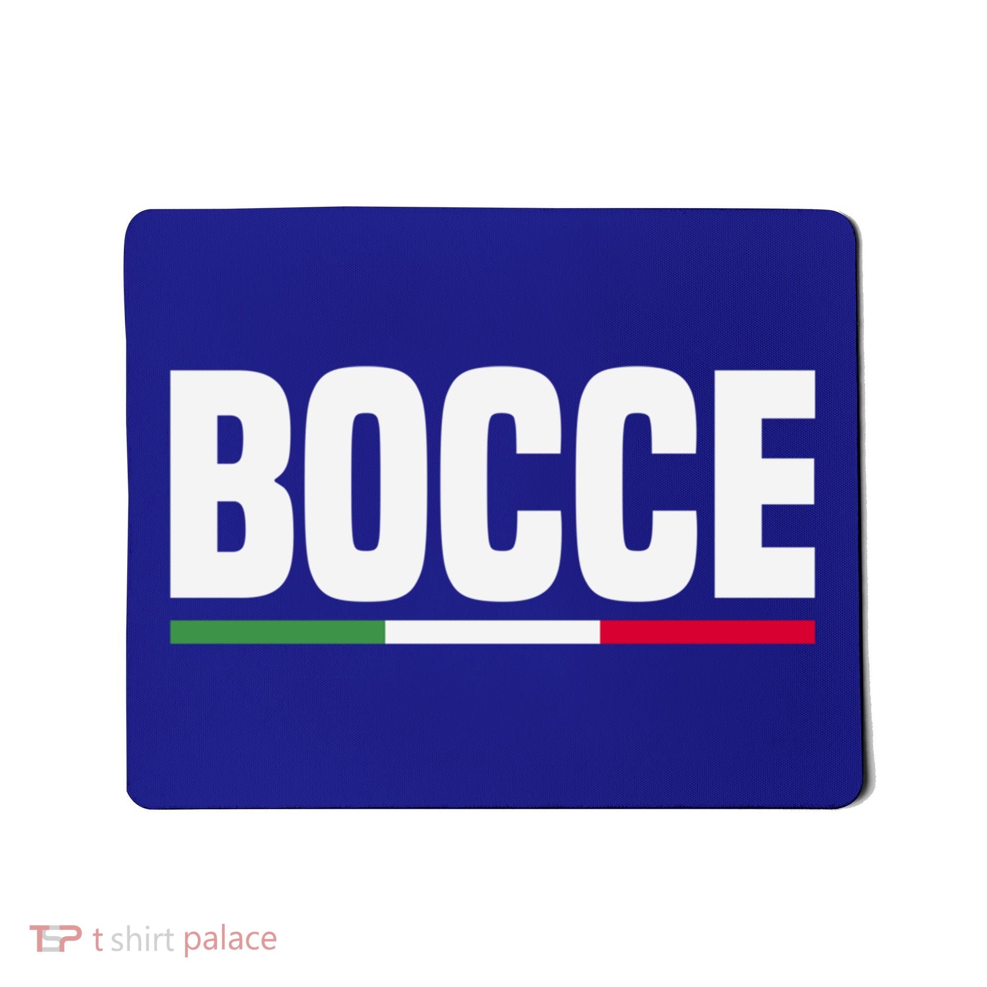 Italy Flag Italian Bocce Ball Player Meaningful Gift Mousepad