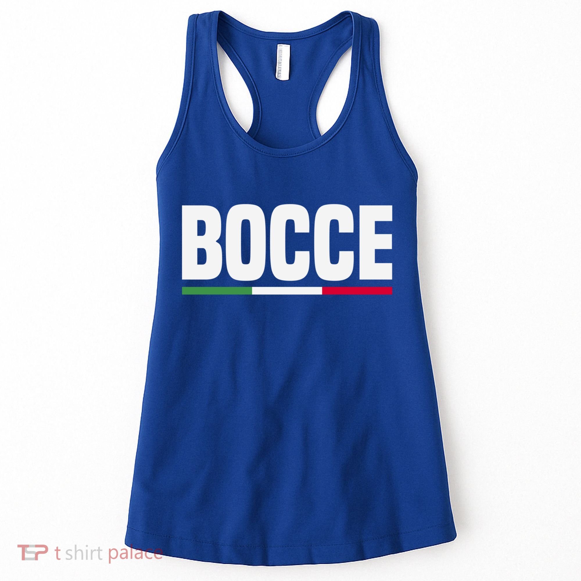 Italy Flag Italian Bocce Ball Player Meaningful Gift Women's Tank Top