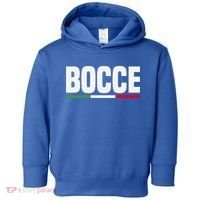 Italy Flag Italian Bocce Ball Player Meaningful Gift Toddler Hoodie thumb 0
