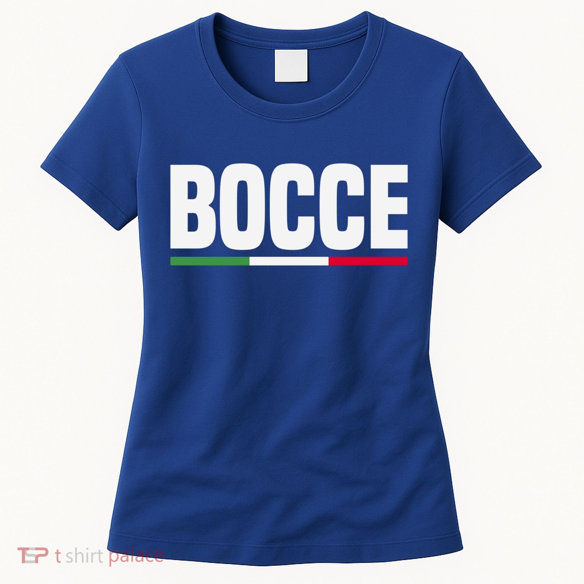 Italy Flag Italian Bocce Ball Player Meaningful Gift Women's T-Shirt