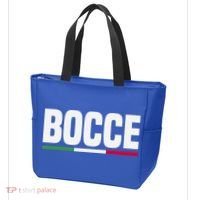 Italy Flag Italian Bocce Ball Player Meaningful Gift Tote Bag thumb 3