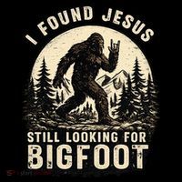 I Found Jesus Still Looking Bigfoot Retro Funny Christian Coffee Mug thumb 5