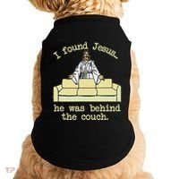 I Found Jesus... He Was Behind The Couch Doggie Tank thumb 0
