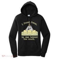 I Found Jesus... He Was Behind The Couch Women's Hoodie thumb 0