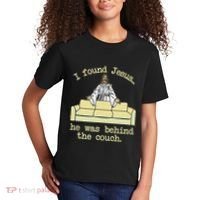 I Found Jesus... He Was Behind The Couch Kids T-Shirt thumb 2