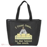 I Found Jesus... He Was Behind The Couch Tote Bag thumb 0