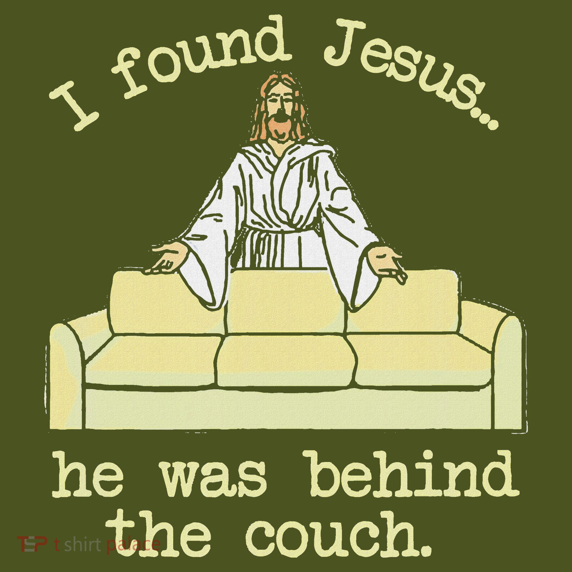 I Found Jesus... He Was Behind The Couch The Baniff Cuffed Pom Beanie