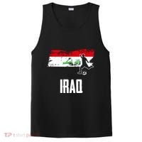 Iraq Flag Jersey Iraqi Soccer Team Iraqi PosiCharge Competitor Tank thumb 0