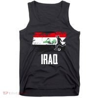 Iraq Flag Jersey Iraqi Soccer Team Iraqi Tank Top thumb 0