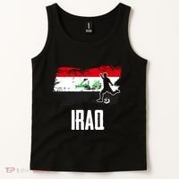 Iraq Flag Jersey Iraqi Soccer Team Iraqi Tank Top thumb 2