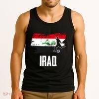 Iraq Flag Jersey Iraqi Soccer Team Iraqi Tank Top thumb 3