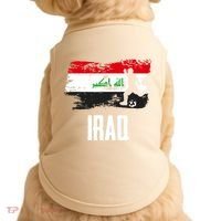 Iraq Flag Jersey Iraqi Soccer Team Iraqi Doggie Tank thumb 0