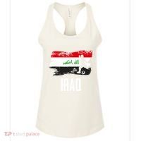 Iraq Flag Jersey Iraqi Soccer Team Iraqi Women's Tank Top thumb 0
