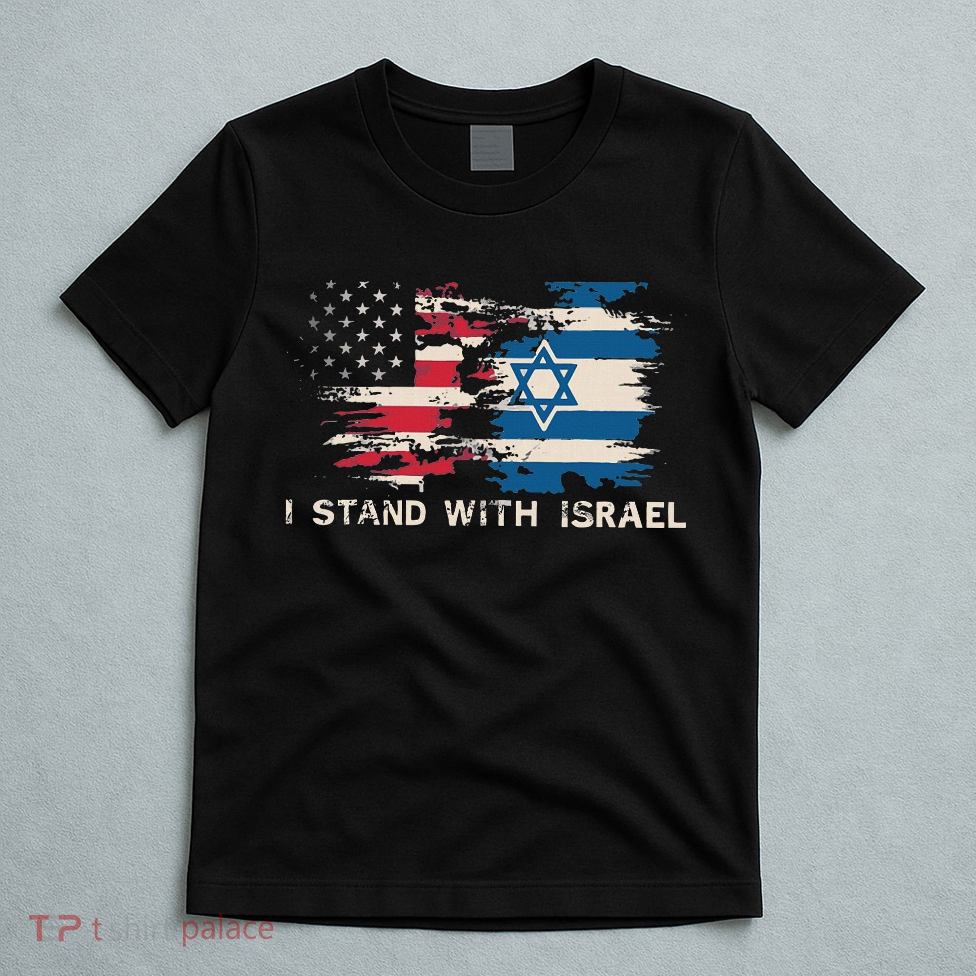 Israeli Flag Jewish Star Of David I Stand With Israel T-Shirt