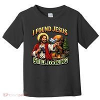 I Found Jesus Still Looking Bigfoot Toddler T-Shirt thumb 0