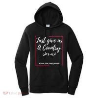 Iraq Freedom Just Give Us A Country Gift Save The Iraqi Cool Gift Women's Hoodie thumb 0