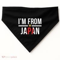 IM From Japan | Japanese Flag USA-Made Doggie Bandana thumb 0