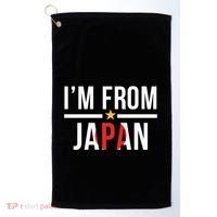 IM From Japan | Japanese Flag Golf Towel thumb 0