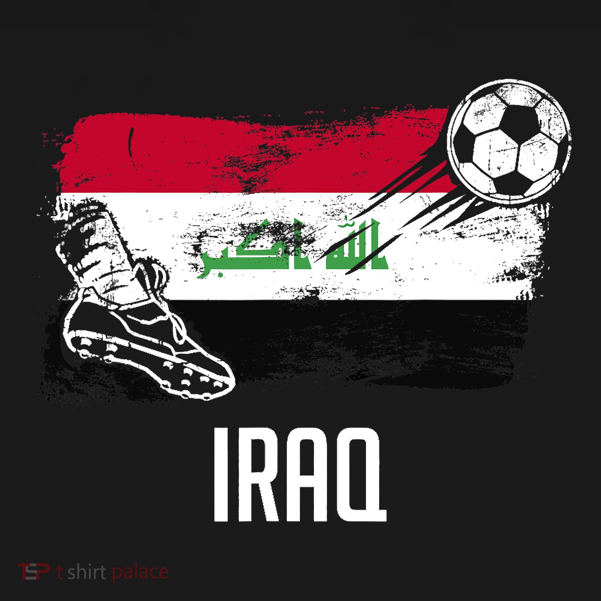 Iraq Flag Jersey Iraqi Soccer Team Iraqi PosiCharge Competitor Tank