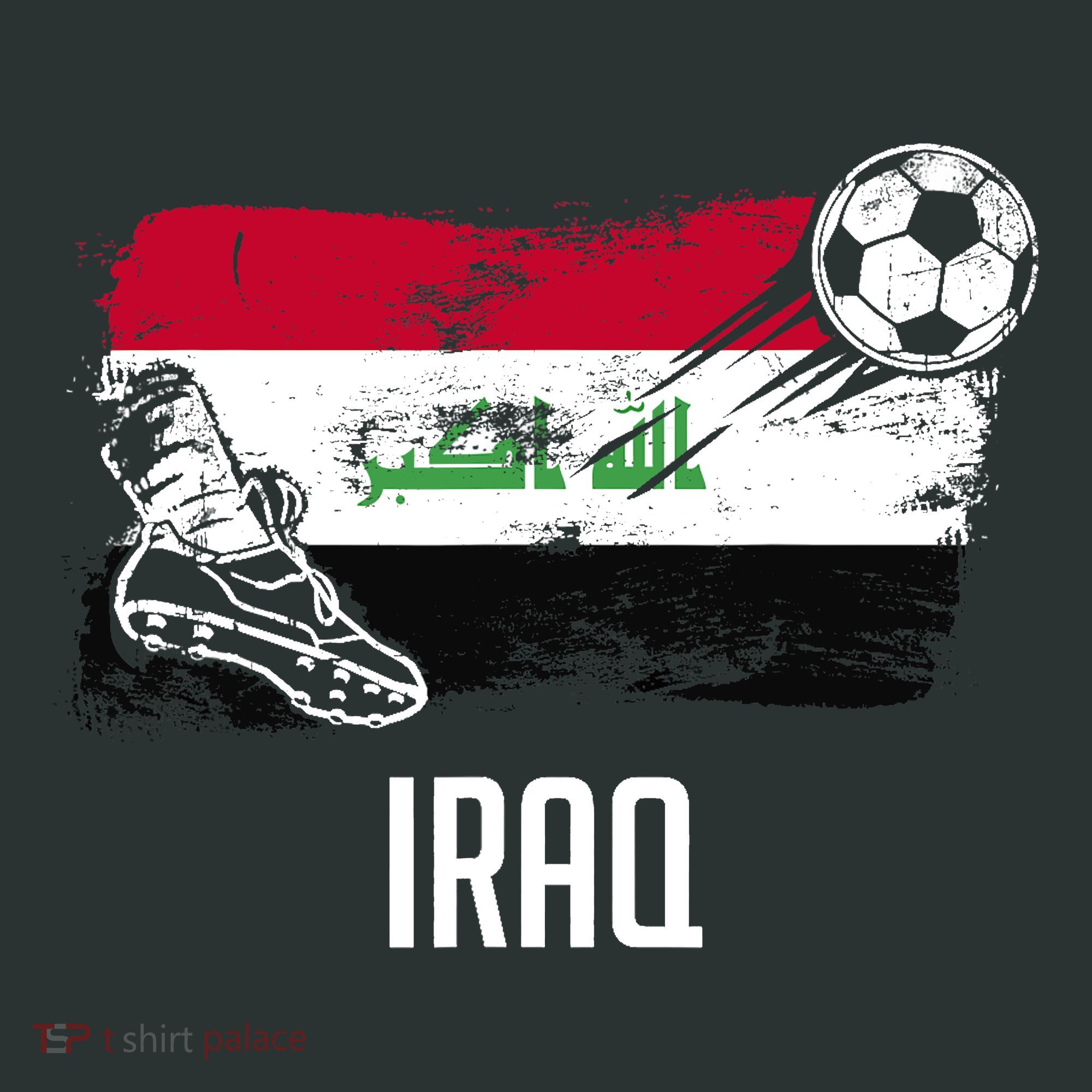 Iraq Flag Jersey Iraqi Soccer Team Iraqi Infant Baby Jersey Bodysuit