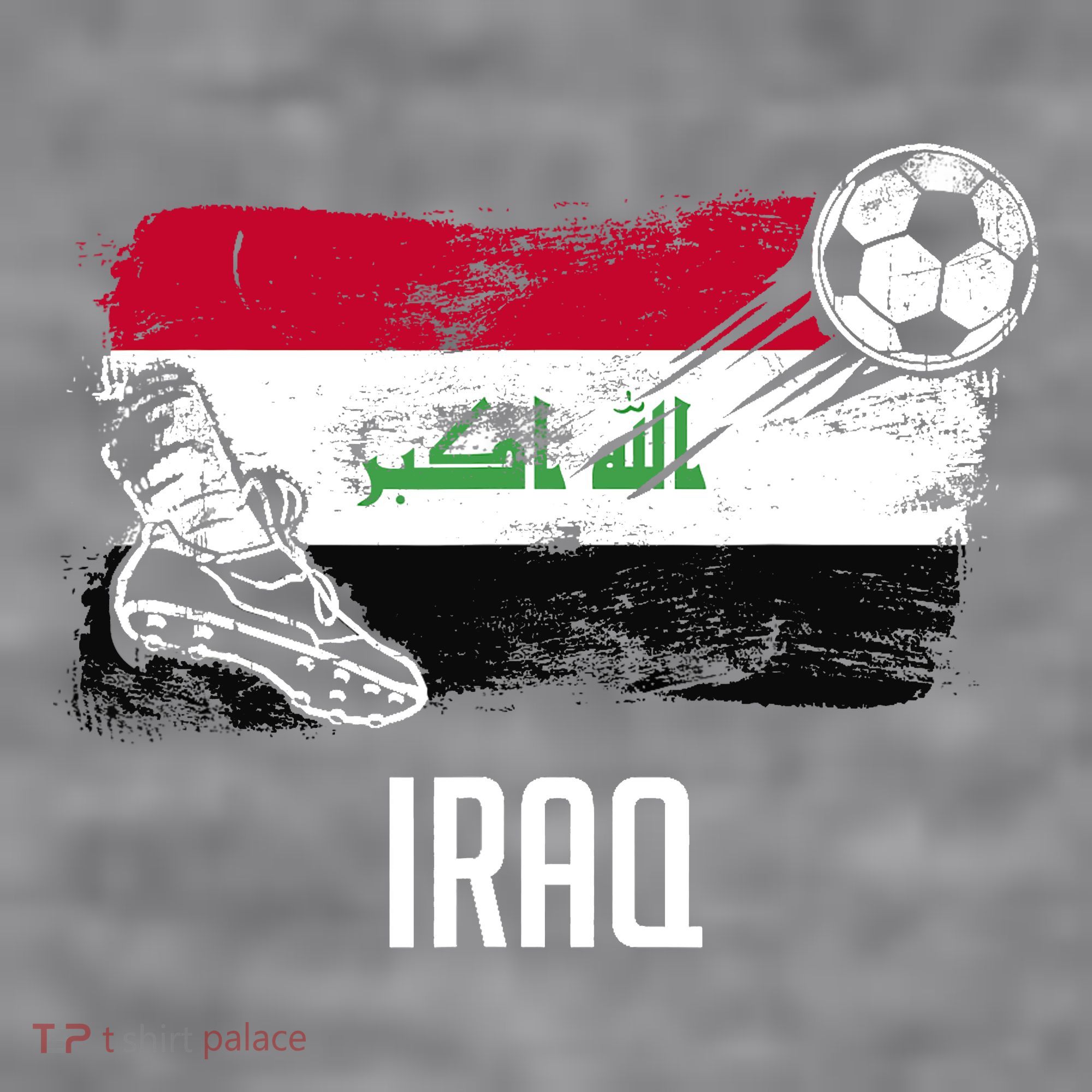 Iraq Flag Jersey Iraqi Soccer Team Iraqi Women's Racerback Cropped Tank