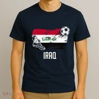 Iraq Flag Jersey Iraqi Soccer Team Iraqi T-Shirt thumb 3