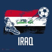 Iraq Flag Jersey Iraqi Soccer Team Iraqi V-Neck T-Shirt thumb 3