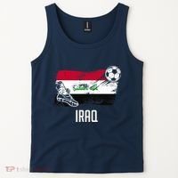 Iraq Flag Jersey Iraqi Soccer Team Iraqi Tank Top thumb 2