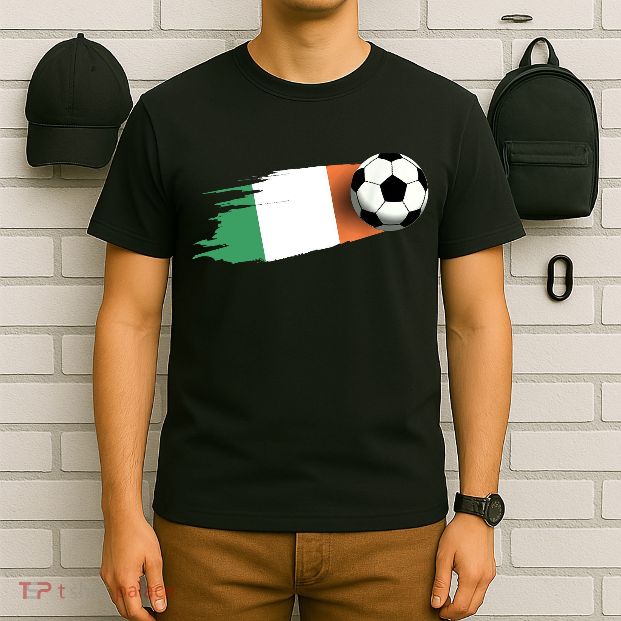 Ireland Flag Jersey Ireland Soccer Team Ireland T-Shirt