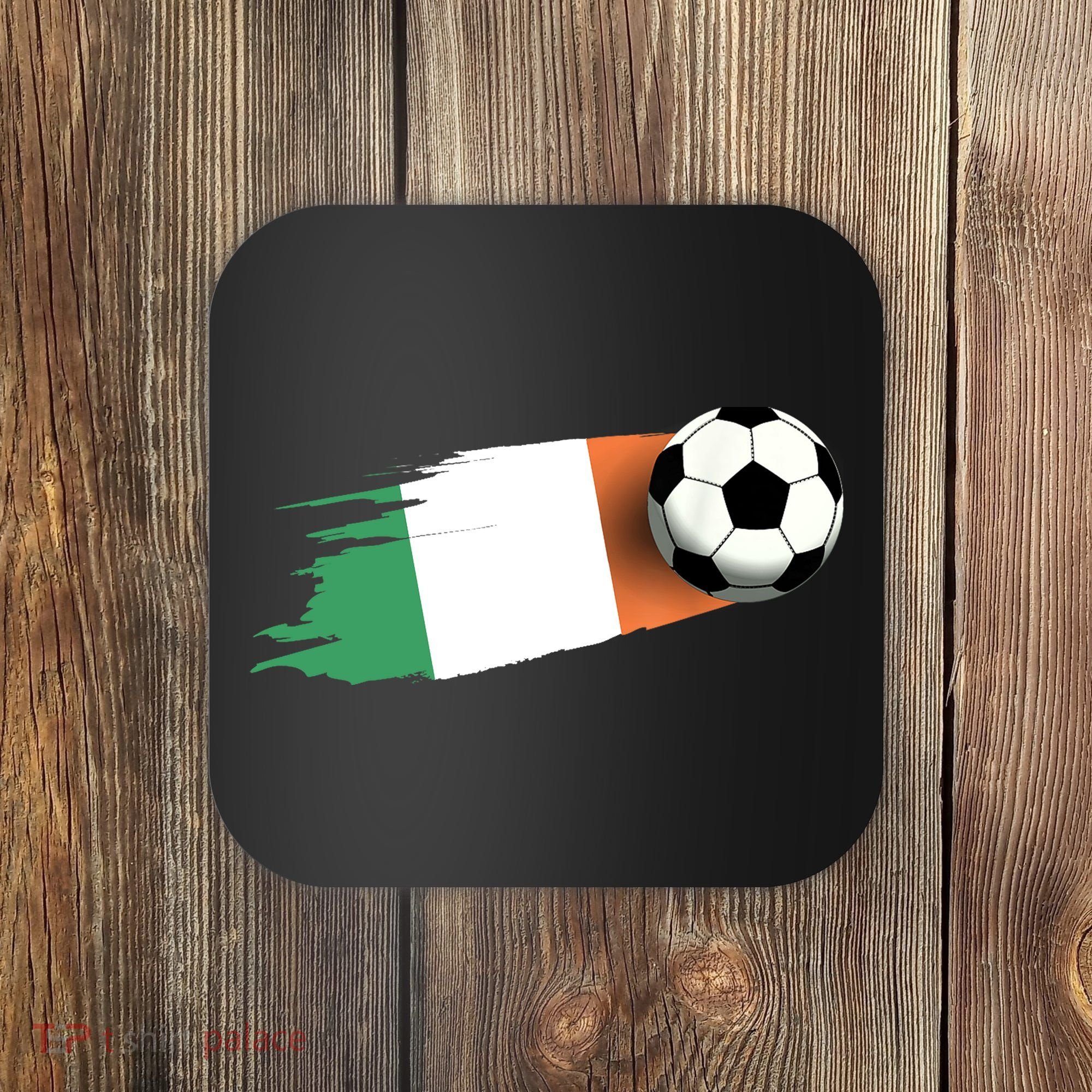 Ireland Flag Jersey Ireland Soccer Team Ireland Coaster