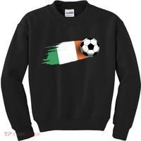 Ireland Flag Jersey Ireland Soccer Team Ireland Kids Sweatshirt thumb 0