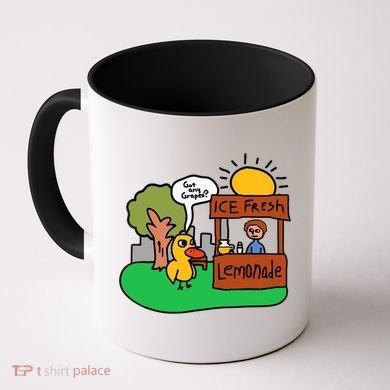 Ice Fresh Lemonade Got Any Grapes Duck Funny Gift Coffee Mug