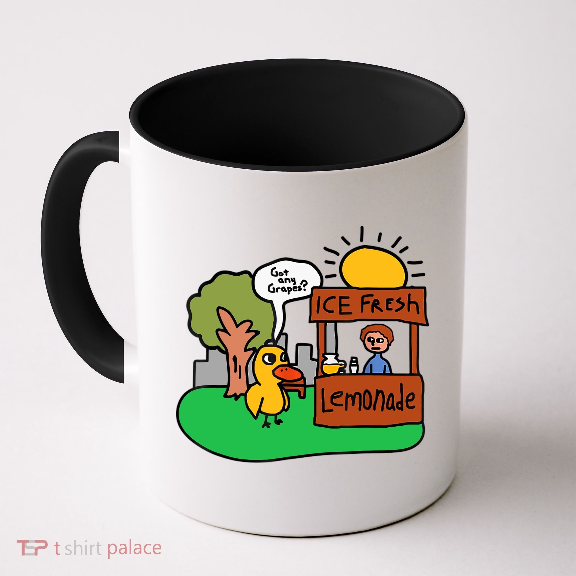 Ice Fresh Lemonade Got Any Grapes Duck Funny Gift Coffee Mug